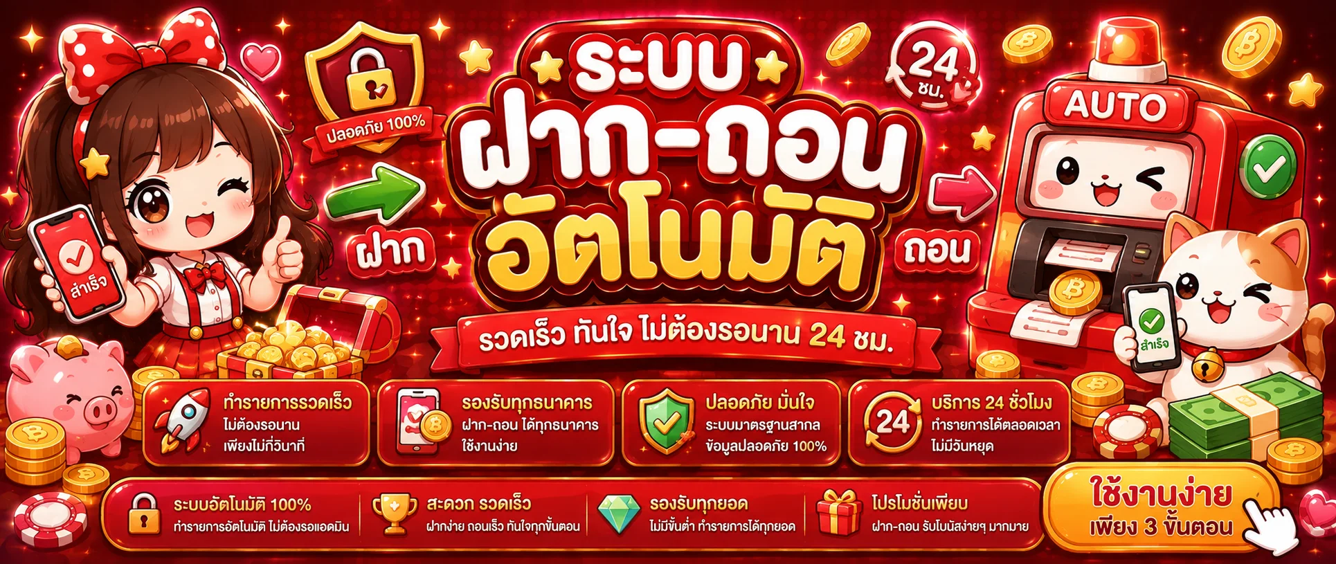 ภาพแนะนำการทดลองเล่นเกมบน SLOT7